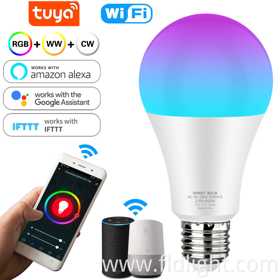 RGBW Colorful Night Lamp with Remote 